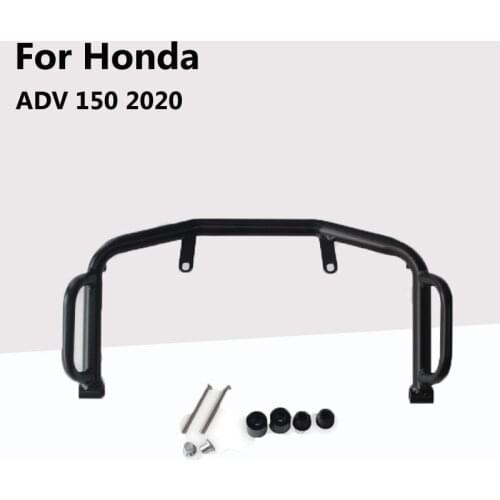 For Honda ADV 150 2020 Dumb Black Protector Parts Artudatech Motorcycle Upper Engine Guard Crash Bar