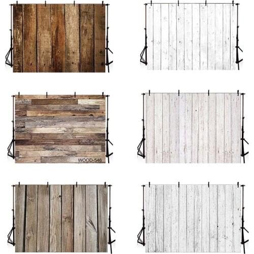 Wood Board Background for Photography Texture Plank Cake Food Baby Pet Portrait Photographic Backdrops Photocall Photo Studio