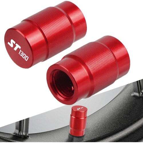 For Honda ST1300 ST 1300 2002-2003 ST 1300 A 2003-2007 2004 2005 2006 Motorcycle Wheel Tire Valve caps Aluminum Airtight Covers
