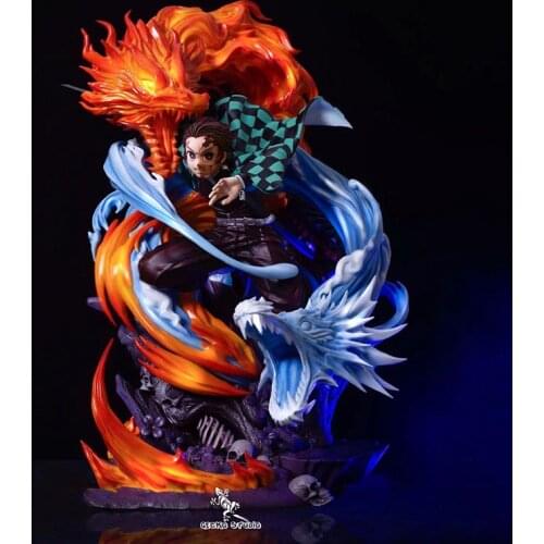 Demon Slayers Blade Tanjirou GK Limited Statue Figure