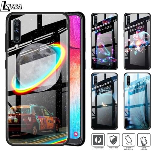 Cool Creative Gorgeous Art For Samsung A01 A11 A21S A31 A41 A51 A52 A71 A72 A81 A91 5G Tempered Glass Phone Case