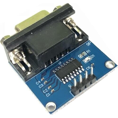 MAX3232 RS232 to TTL Serial Port Converter Module DB9 Connector MAX232