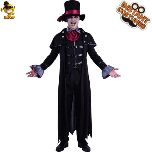 Mens Clown Costume Halloween Party Fancy Dress Holiday Clothes Carnival Cosplay Clown Costumes With Hat