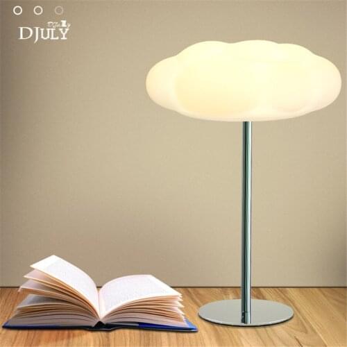 Nordic ins pvc Cloud led table lamp for children bedroom study romantic home deco kids room desk lamp baby sleeping night light
