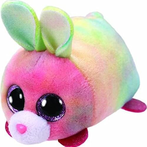 Ty Rainbow Bunny Plush Toys Animal 4 inch