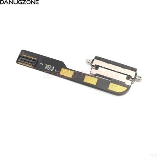 10PCS/Lot For ipad 2 A1395 A1396 USB Charging Port Jack Dock Charge Socket Plug Connector Flex Cable