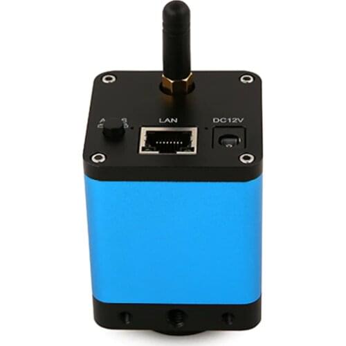 WECAM5MPA 5MP WIFI+LAN Mircoscope C-mount eyepiece color camera with Sony IMX178 1/1.8inch CMOS support Windows, IOS, Android