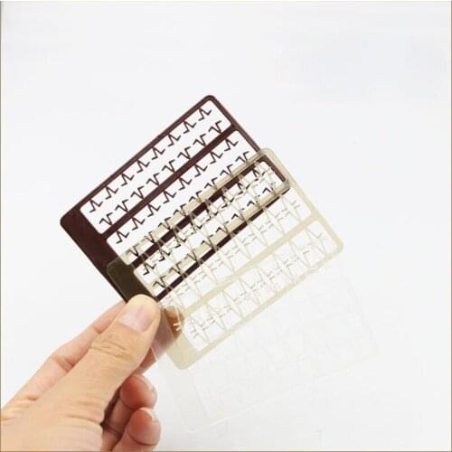 10 pcs Plastic hard bar, large, medium and small European sea pole fishing method, pill bait bar, European carp fishing gadget