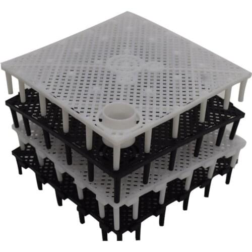 5Pcs Aquarium Bottom Grid Fish Tank Under Gravel Filter Tray Isolation Board Divides Water Filtration System