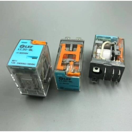 LL2C-BL 12A DC12V DC24V AC220V 8Pin household Intermediate relays