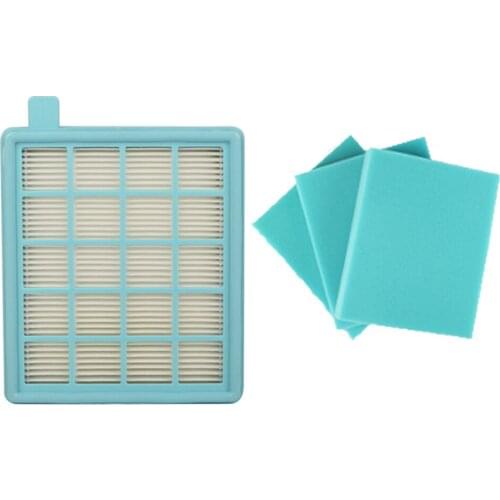 Cotton/Engine Inlet/Exhaust Foam Filter HEPA Filters for Philips Vacuum Cleaner FC8470 FC8471 FC8472 FC8473 FC8474 FC8630 FC9521
