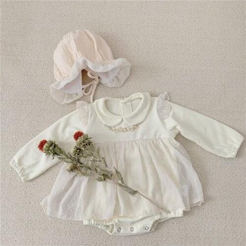 Baby Girls Newborn Dress Autumn 2020 Baby Girl Clothes Long Sleeve 1st Birthday Party Dress For Girl Baby Dresses Lace Princess