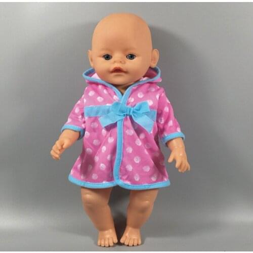 Happy Elfin Hot Sale 18 Inches Baby New Born 43cm Doll clothes Boy Suit Doll Accessories For Children Birthday Gift 021