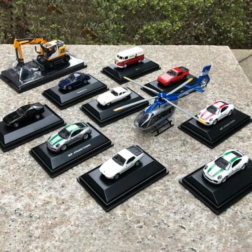 Diecast car model toy of 1/87 Scale Mini 911 924 944 Model Car Toy collection set Show