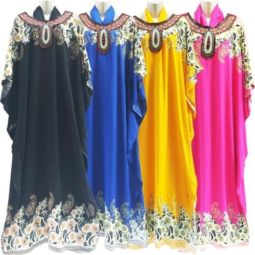 Muslim Ladies Robe African Dress Bat Sleeve Large Size Loose Womens Long Skirt Middle East Prayer Arab Turkey Dubai 2021 New