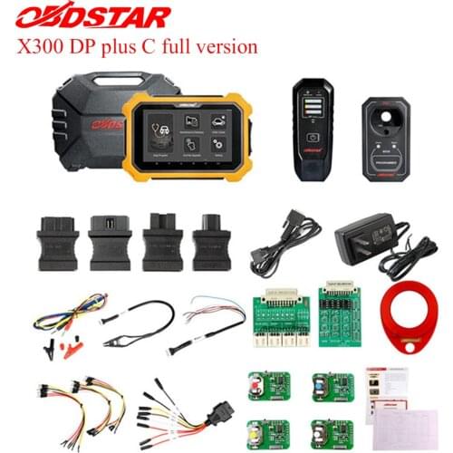 OBDSTAR X300 DP Plus X300 PAD2 C Package Full Version Support ECU Programming and for Toyota Smart Key with P001 Programmer