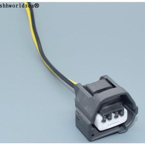 Shhworldsea 2Pin for Toyota Cam automotive Connector 90980-10947 Crankshaft position sensor connetor 7283-7023-10