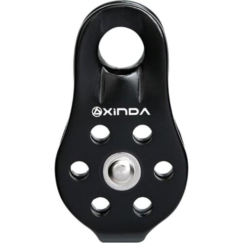 Xinda Rock Climbing Pulley Outdoor Mountaineering Rock Climbing Cableway Slidable Pulleys Traverse-Solving Carriage Pulley