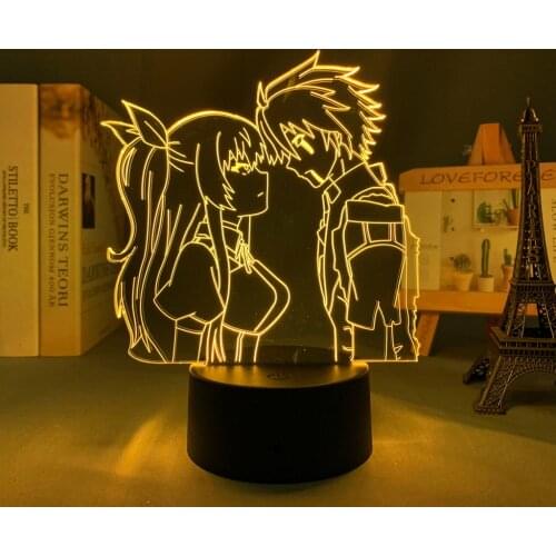 Anime Chivalry of A Failed Knight Led Lamp for Room Decoration Table Lamp Bedside Manga Led Night Light Usb Color Changing
