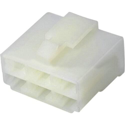 5/10sets 6pin plastic housing plug auto wiring harness cable female connector