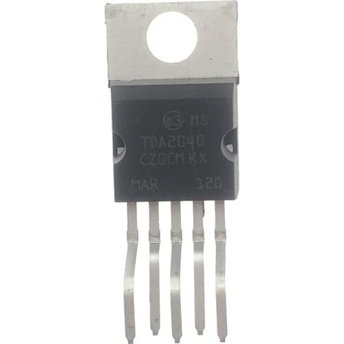 50PCS TDA2040A TO220-5 2040A TO220 TDA2040 2040 Audio amplifier New and original
