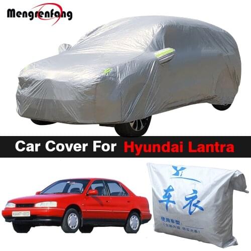 Outdoor Car Cover Auto Indoor Sun Shade Anti-UV Snow Rain Dust Resistant Cover For Hyundai Lantra