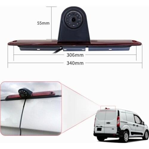 Car Reversing camera Rear Brake Light Rear View Backup Brake Light Camera Night Vision Waterproof Rear View Camera