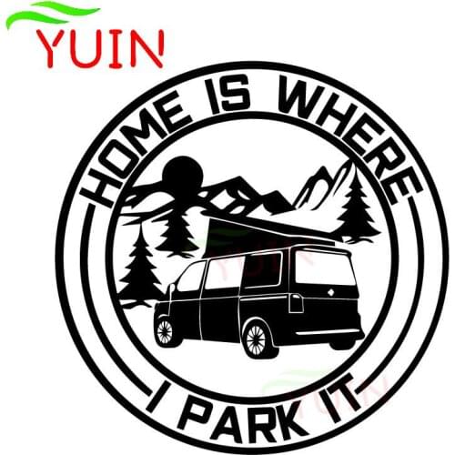 Home Where Is Adventurous Travel Decoration Car Sticker Interesting Windows Cars Accessories Creative Sunscreen Waterproof Decal