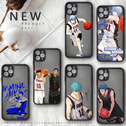 Kuroko No Basket Phone Case Matte Transparent for iphone 11 12 pro mini XS XR X max 7 8 plus TPU Mobile bags shell funda cover