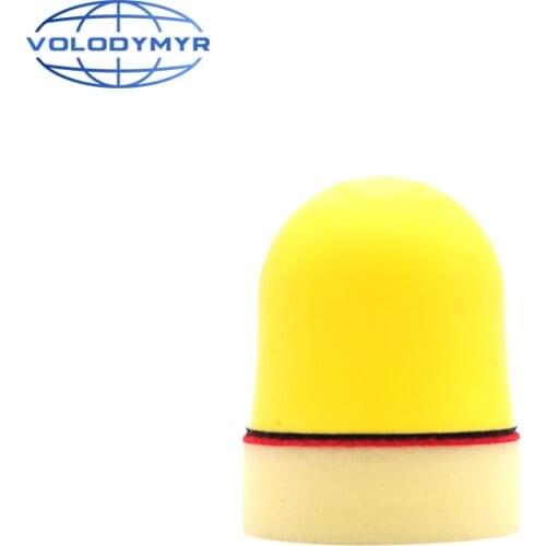 Microfiber Car Wax Applicator Pad Polishing Sponge 5 Inch for Auto Care Remove Wax Polish Foam Sponge