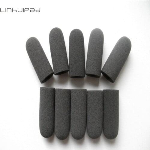 Linhuipad Dense Foam Microphone Windscreen, mic sponge cover 10mm inner diameter & 36mm inner length 10 pcs /lot free shipping