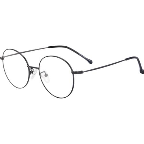 Thin metal round frame High Quality Blue Ray Blocking Computer Reader Progressive MultiFocal Lens Reading Glasses women men unis
