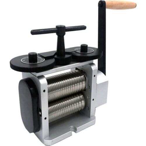 130mm rolling mill wire rod rolling mill semi-circular plates can be used for jewelry tools and equipment