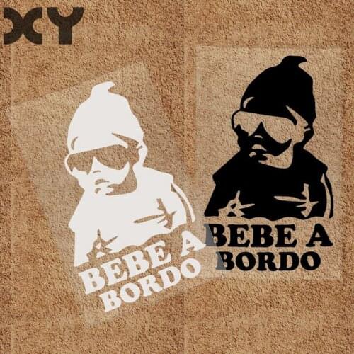 XY Spain Baby on the Boad Car Stickers Funny Car Stickers Car Window Stickers Baby in Car