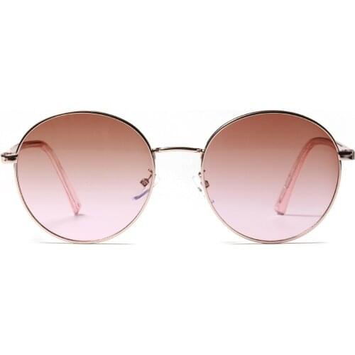 New big frame round fashion color lenses sunglasses women 2021 retro men and women glasses uv400
