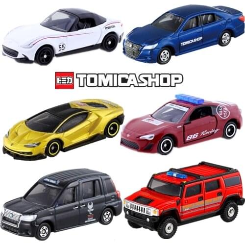 Takara Tomy TOMICA Shop Series Rare Car Products For Mall Mitsubishi Subaru Nissan Diecst Baby Toys Collection