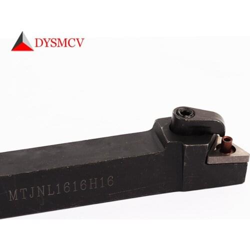 1pc CNC Turning Lathe Tool Holder External Turning Tool Holder MTJNR1616H16 MTJNR2020K16 125mm 93degree Meta for TNMG Inserts
