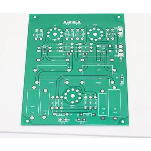 LITE LS22 Tube Preamplifier PCB 12AX7x3 Empty Board