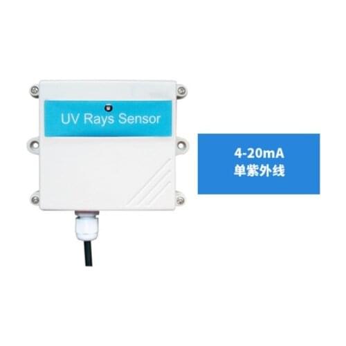 UV Sensor 4-20mA RS485 0-5V 0-10V 4G Lora NB for weather Illumination intensity detection Ultraviolet transmitter UV Rays Sensor