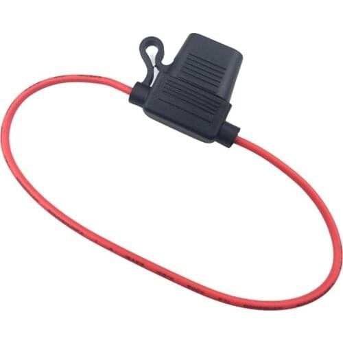 Waterproof Fuse Holder Case Car Auto Vehicle PVC Safety Fuseholder with Wire