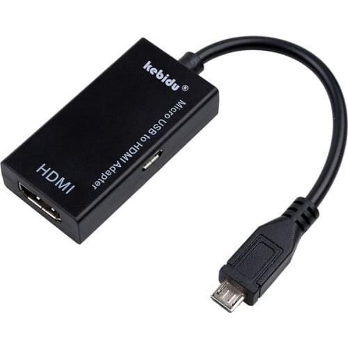 2020 NEW Mini Micro USB 2.0 MHL To HDMI Cable HD 1080P For Android Samsung HTC LG Android HDMI Converter