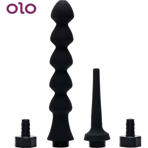 OLO Butt Plug Anal Vaginal Washing Anus Enema Tool Sex Toys for Men Women Anal Cleaning Cleaner Faucet Enemator Erotic Toys