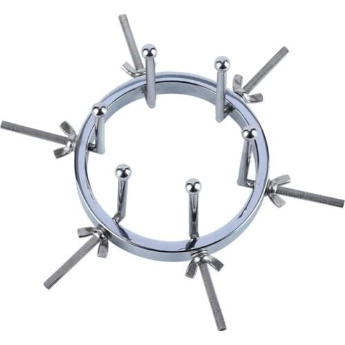 New Stainless Steel Anal Spreader Vaginal Dilator Speculum Mirror Adult Anus Dilators Plug Sex Toys Medical Device For men Women