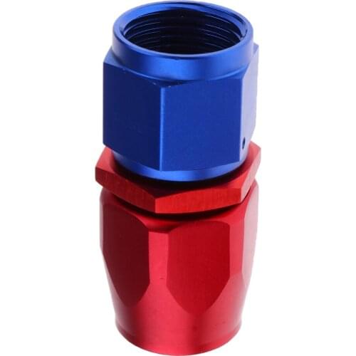 Car AN-10 10AN Straight Fuel Oil Swivel Fitting Aluminum Hose End Adaptor
