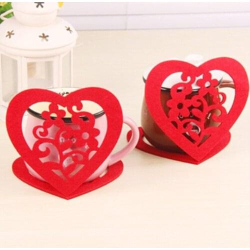 Hot 1pc Leaves Frog Shape Felt Coaster Cup Pad Slip Insulation Pad Christmas Cup Mat