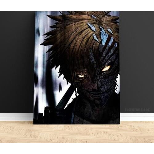 Ichigo Kurosaki Bleach Anime Manga Poster Wall Art Bedroom Print Study Living Room Home Decor Painting Decoration Canvas