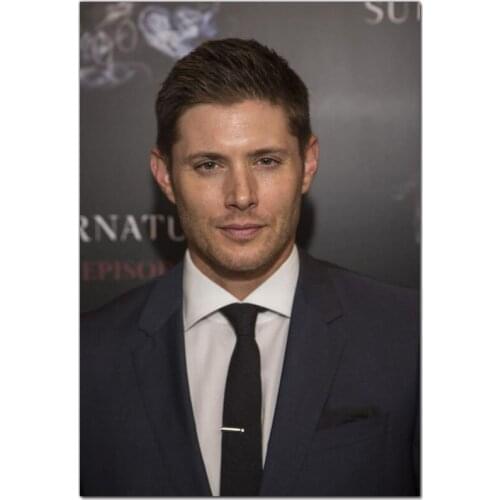 Jensen Ackles Poster Canvas Poster 30X45cm,40X60cm Art Home Decoration Cloth Fabric Wall Poster Print Silk Fabric