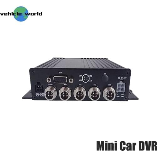 Mini DVR 4ch video camera recorder for Bus Truck Taxi Car