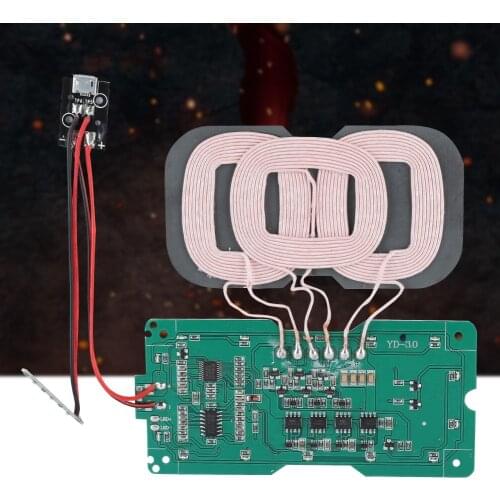 SOONHUA Charger Transmitter Module DIY QI Standard 3 Coil Wireless Charging Transmitter Module Wireless Charging Modules