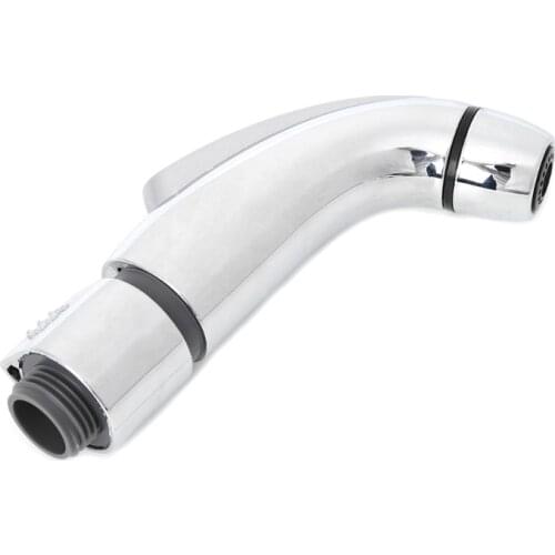 New Chrome ABS Toilet Handheld Bidet Sprayer Shattaf Cloth Diaper Anal Enema Shower Head hot